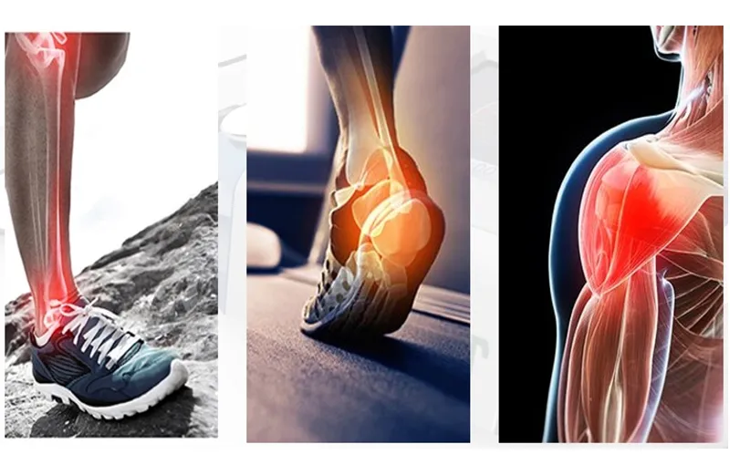Dispositivo piezoeléctrico de onda de choque FSWT vertical para recuperación musculoesquelética 5