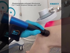 Far Infrared PEMF Shockwave Máquina de alivio del dolor para la reducción de la celulite y la grasa corporal